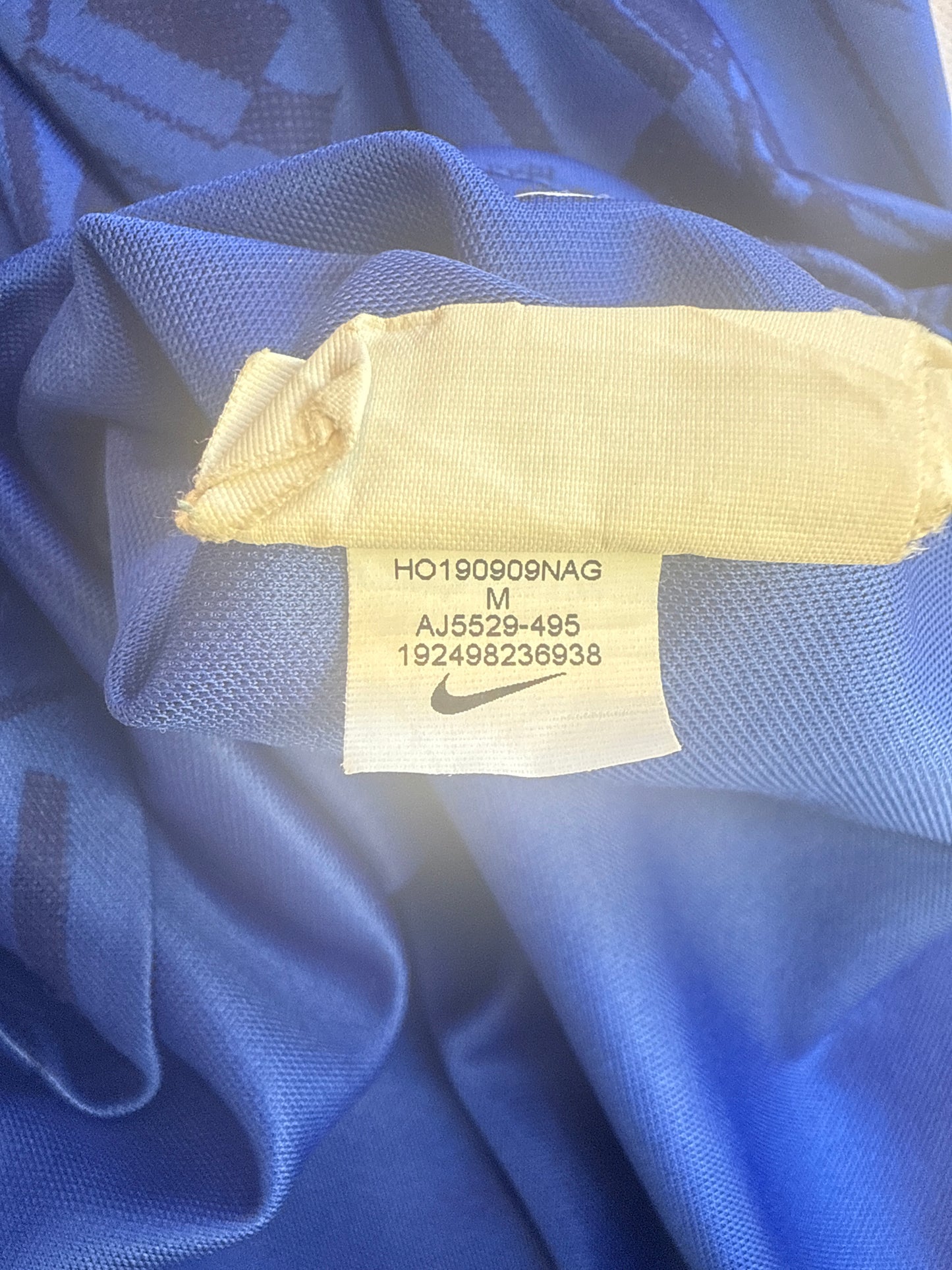 2019-20 Chelsea Home Shirt Pulisic #22 Medium