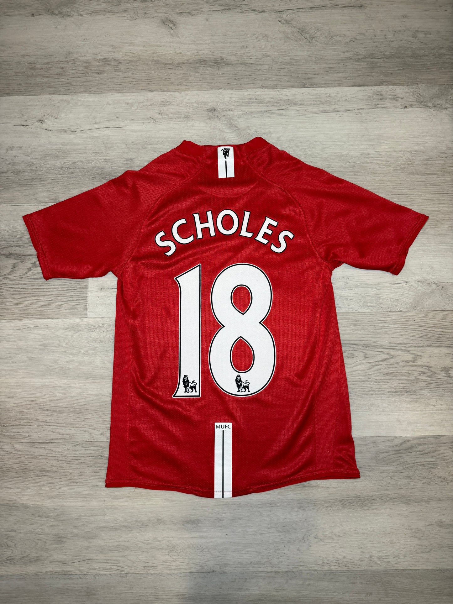 Manchester United 2007-08 Scholes
Home Kit Youth XL