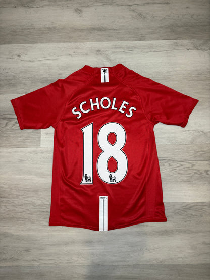 Manchester United 2007-08 Scholes
Home Kit Youth XL