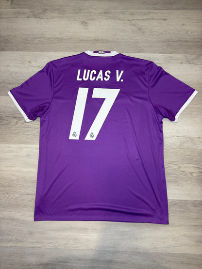 Real Madrid 2016-17 Lucas V. Away Kit
(XL)