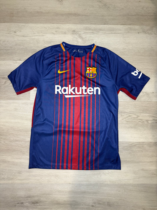 Barcelona 2017-18 Messi Home Kit
(M)