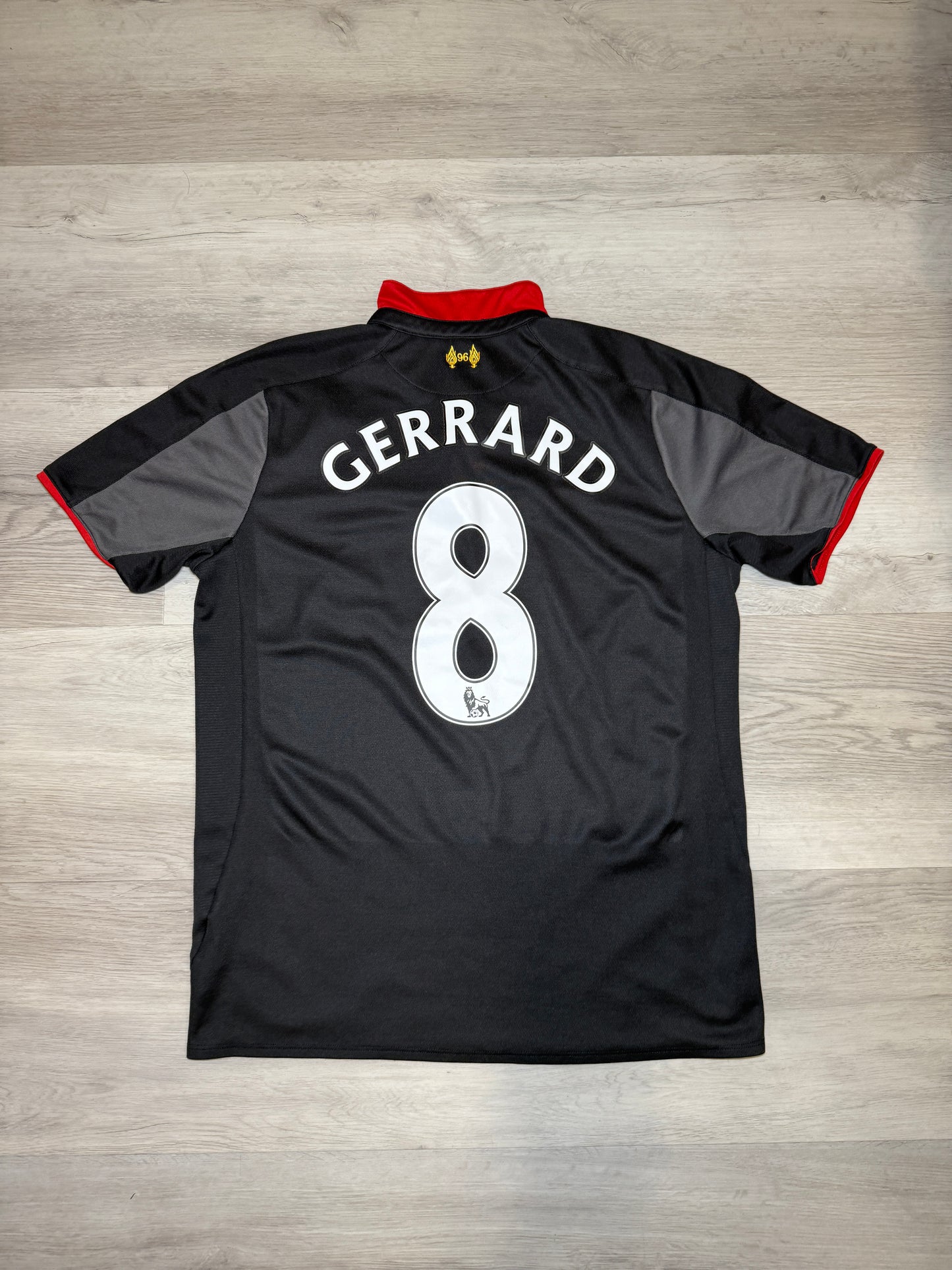 2014-15 Liverpool Third Shirt Gerrard #8 Medium