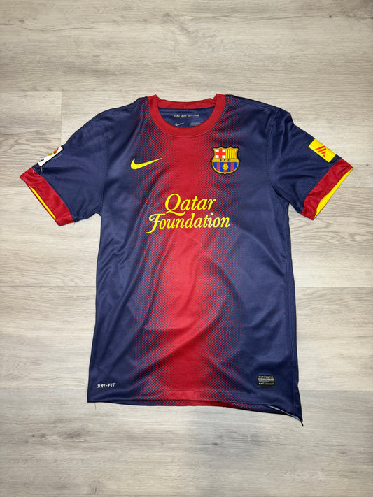 Barcelona 2012-13 Xavi Home Kit Small